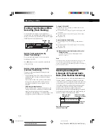 Preview for 12 page of Sony MDS-E52 Operating Instructions Manual