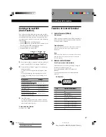 Preview for 27 page of Sony MDS-E52 Operating Instructions Manual