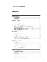 Preview for 3 page of Sony MDS-E58 Operating Instructions Manual