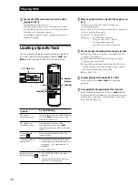 Preview for 16 page of Sony MDS-E58 Operating Instructions Manual