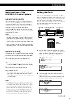 Preview for 7 page of Sony MDS-JA20ES - Minidisc Deck Operating Instructions Manual