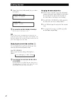 Preview for 8 page of Sony MDS-JA20ES - Minidisc Deck Operating Instructions Manual