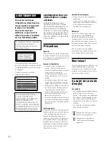 Preview for 60 page of Sony MDS-JA20ES - Minidisc Deck Operating Instructions Manual