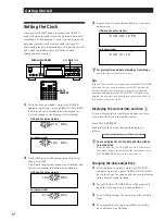 Предварительный просмотр 6 страницы Sony MDS-JA30ES - Mini Disc Recorder Operating Instructions Manual