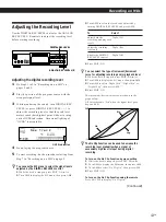 Предварительный просмотр 13 страницы Sony MDS-JA30ES - Mini Disc Recorder Operating Instructions Manual