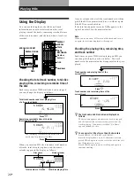 Предварительный просмотр 20 страницы Sony MDS-JA30ES - Mini Disc Recorder Operating Instructions Manual