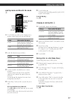 Предварительный просмотр 35 страницы Sony MDS-JA30ES - Mini Disc Recorder Operating Instructions Manual