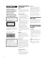 Предварительный просмотр 44 страницы Sony MDS-JA30ES - Mini Disc Recorder Operating Instructions Manual