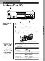 Предварительный просмотр 49 страницы Sony MDS-JA30ES - Mini Disc Recorder Operating Instructions Manual