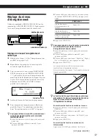 Предварительный просмотр 55 страницы Sony MDS-JA30ES - Mini Disc Recorder Operating Instructions Manual