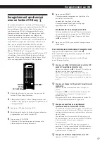 Предварительный просмотр 59 страницы Sony MDS-JA30ES - Mini Disc Recorder Operating Instructions Manual