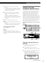 Предварительный просмотр 73 страницы Sony MDS-JA30ES - Mini Disc Recorder Operating Instructions Manual