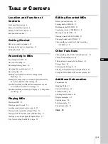 Preview for 3 page of Sony MDS-JA333ES - Md Player Operating Instructions Manual