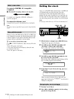 Preview for 12 page of Sony MDS-JA333ES - Md Player Operating Instructions Manual