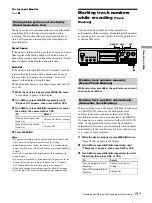 Preview for 19 page of Sony MDS-JA333ES - Md Player Operating Instructions Manual