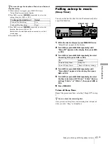 Preview for 41 page of Sony MDS-JA333ES - Md Player Operating Instructions Manual