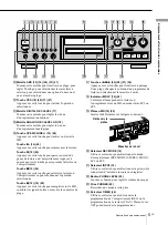 Preview for 59 page of Sony MDS-JA333ES - Md Player Operating Instructions Manual