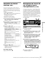 Preview for 93 page of Sony MDS-JA333ES - Md Player Operating Instructions Manual