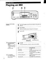 Предварительный просмотр 6 страницы Sony MDS-JA3ES Operating Instructions addendum Page 26 and 27 Operating Instructions Manual