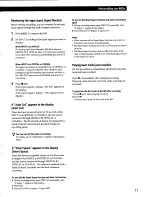 Предварительный просмотр 11 страницы Sony MDS-JA3ES Operating Instructions addendum Page 26 and 27 Operating Instructions Manual