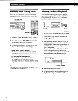 Предварительный просмотр 12 страницы Sony MDS-JA3ES Operating Instructions addendum Page 26 and 27 Operating Instructions Manual