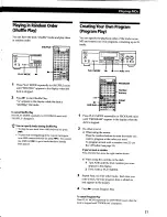 Предварительный просмотр 21 страницы Sony MDS-JA3ES Operating Instructions addendum Page 26 and 27 Operating Instructions Manual