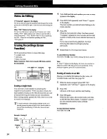 Предварительный просмотр 24 страницы Sony MDS-JA3ES Operating Instructions addendum Page 26 and 27 Operating Instructions Manual