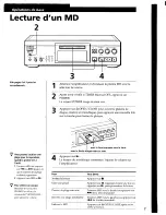 Preview for 49 page of Sony MDS-JA50ES  / Mode d’emploi Operating Instructions Manual