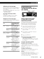 Предварительный просмотр 81 страницы Sony MDS-JA555ES - Md Player Operating Instructions Manual