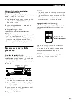 Предварительный просмотр 85 страницы Sony MDS-JA555ES - Md Player Operating Instructions Manual