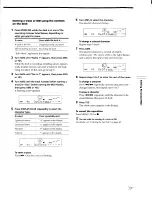 Предварительный просмотр 39 страницы Sony MDS-JB930 Operating Instructions Manual