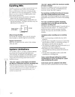 Предварительный просмотр 54 страницы Sony MDS-JB930 Operating Instructions Manual