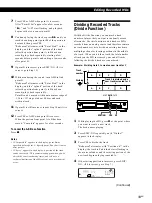 Preview for 19 page of Sony MDS-JE320  / Mode d’emploi Operating Instructions Manual