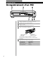 Preview for 34 page of Sony MDS-JE320  / Mode d’emploi Operating Instructions Manual