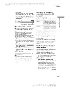 Preview for 17 page of Sony MDS-JE470 - Md Player Operating Instructions Manual