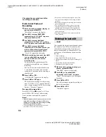 Preview for 34 page of Sony MDS-JE470 - Md Player Operating Instructions Manual