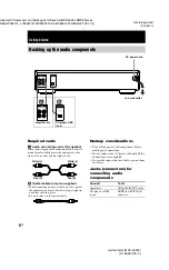 Preview for 6 page of Sony MDS-JE480 Operating Instructions Manual