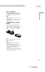 Preview for 7 page of Sony MDS-JE480 Operating Instructions Manual