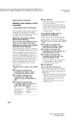 Preview for 10 page of Sony MDS-JE480 Operating Instructions Manual