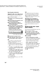 Preview for 12 page of Sony MDS-JE480 Operating Instructions Manual