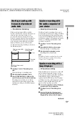 Preview for 13 page of Sony MDS-JE480 Operating Instructions Manual