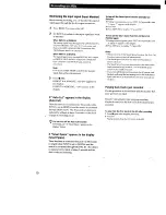 Preview for 10 page of Sony MDS-JE500 - Mini Disc Player Operating Instructions Manual