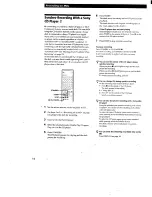 Preview for 16 page of Sony MDS-JE500 - Mini Disc Player Operating Instructions Manual