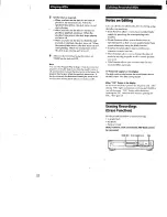 Preview for 24 page of Sony MDS-JE500 - Mini Disc Player Operating Instructions Manual