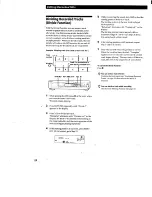 Preview for 26 page of Sony MDS-JE500 - Mini Disc Player Operating Instructions Manual