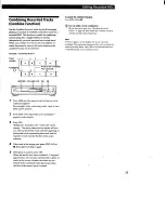 Preview for 27 page of Sony MDS-JE500 - Mini Disc Player Operating Instructions Manual