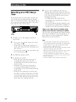 Предварительный просмотр 18 страницы Sony MDS-JE520 Operating Instructions Manual