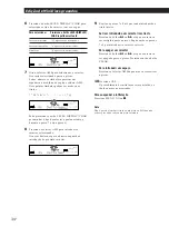 Предварительный просмотр 166 страницы Sony MDS-JE520 Operating Instructions Manual