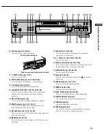 Preview for 9 page of Sony MDS-JE530 - Md Player Operating Instructions Manual