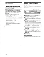 Preview for 42 page of Sony MDS-JE630 Operating Instructions Manual